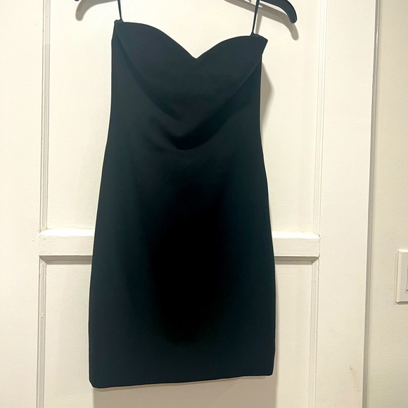 Versace vintage zipper strapless dress. Size 0 - Picture 2 of 5